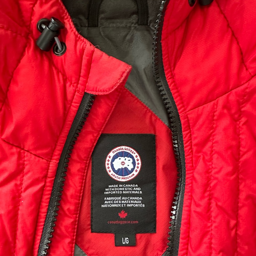 Canada Goose Men’s Large Cabri Hoody Red